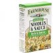 Farmhouse noodles & sauce, herb & butter Calories
