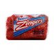 zingers raspberry iced cake with creamy filling