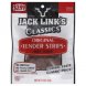 Jack Links classics beef jerky tender strips, original Calories