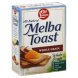Melba Toast melba toast whole grain Calories