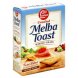 Melba Toast melba toast unsalted wh. grain Calories