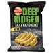 Walkers deep ridge salt and vinegar potato chips Calories