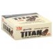 Titan titan high protein bars cookies and cream, snack size Calories