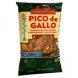 pico de gallo all natural tortilla chips made with organic white corn