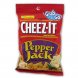 crackers, pepper jack