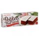petites red velvet cake with cream cheese flavored icing
