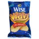 Wise Foods wise wavy potato chips Calories