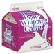Roundys heavy whipping cream Calories
