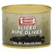 olives ripe, sliced