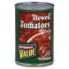 tomatoes stewed, sliced