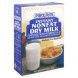 instant dry milk nonfat