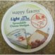 Happy Farms light spreadable cheese wedges Calories