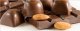 almonds in belgian dark chocolate