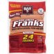 Walmart family pack bun length franks bar-s foods Calories