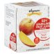 Wegmans food you feel good about sparkling fruit juice beverage 50%, peach mango Calories