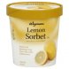 sorbet lemon