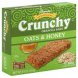 Wegmans food you feel good about granola bars crunchy, oats & honey Calories