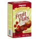 Wegmans food you feel good about fruit bars fruit flats, raspberry flavor Calories