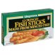 fish sticks crunchy