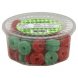 Wegmans jelly wreaths red & green Calories