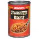 spaghetti rings in tomato sauce