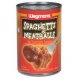 spaghetti & meatballs in tomato sauce