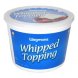whipped topping
