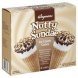 ice cream cones nutty sundae
