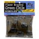 flame roasted green chile medium, diced, singles