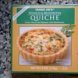 Trader Joes spinach and mushroom quiche Calories