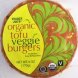 Trader Joes organic tofu veggie burger Calories