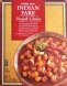 Trader Joes indian fare - punjab choley with chickpeas, tomatoes, onions, and ginger Calories