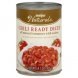 Meijer red gold diced tomatoes chili ready Calories