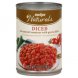 Meijer del monte diced tomatoes with zesty mild green chilies Calories