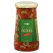 sliced salad olives with pimiento