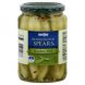 pickles refrigerated spears, kosher dill