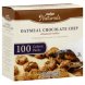 Meijer 100 calorie packs cookies oatmeal chocolate chip Calories