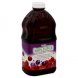 100% juice cranberry grape