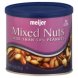 Meijer mixed nuts assortment Calories