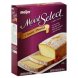 Meijer moist select cake mix classic pound Calories