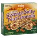 granola bars chewy sweet & salty nut, almond