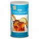 iced tea mix natural lemon flavor, family size