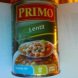 Primo Foods lentil soup Calories