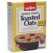 toasted oats, whole grain