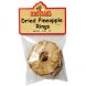 Melissas dried pineapple rings dried fruits Calories