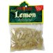 lemon peels dried, with pure cane sugar
