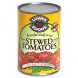 Lowes foods tomatoes stewed no salt added canned Calories