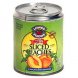 Lowes foods peaches lite sliced canned fruit Calories