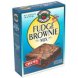 Lowes foods brownie mix chewy fudge Calories