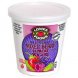 blended lowfat yogurt, mixed berry